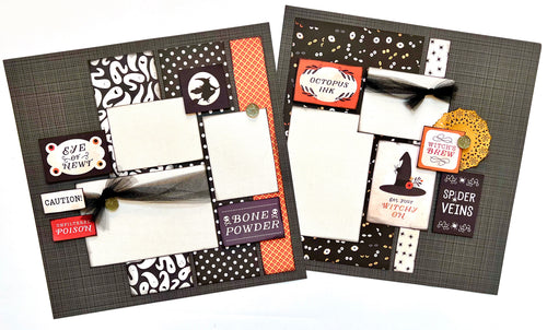 Get Your Witchy On 2 Page Kit
