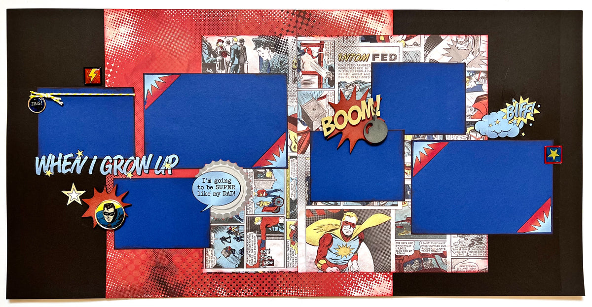 When I Grow Up 2 Page Kit Memories Unlimited