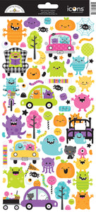 Monster Madness Icon Stickers