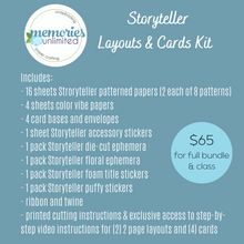 Load image into Gallery viewer, Storyteller Layouts &amp; Cards Kit