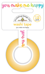 You Make Me Happy Washi Tape