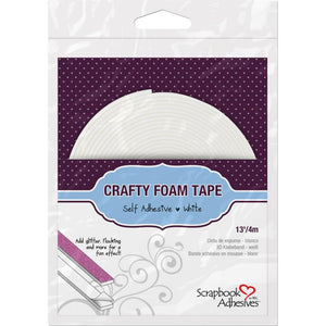 Crafty Foam Tape - White